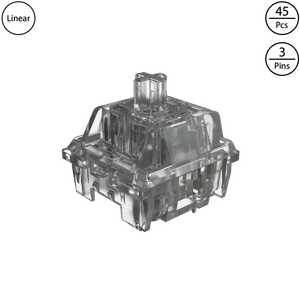 Akko CS Crystal Silver (45 pcs)